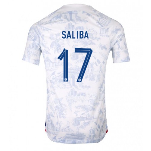 Francuska William Saliba #17 Gostujuci Dres SP 2022 Kratak Rukavima